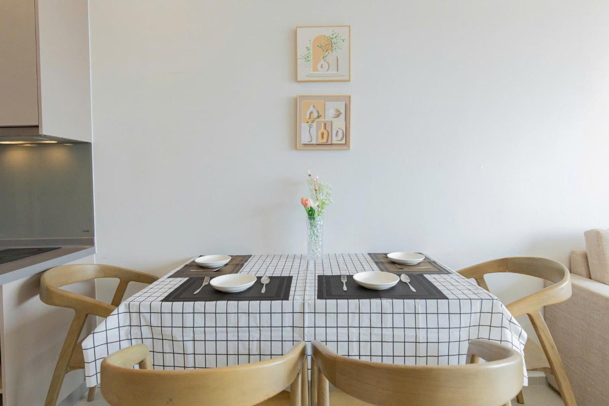 The sóng Apartment , Miễn phí hồ bơi vô cực cao nhất Vũng Tàu Esterno foto