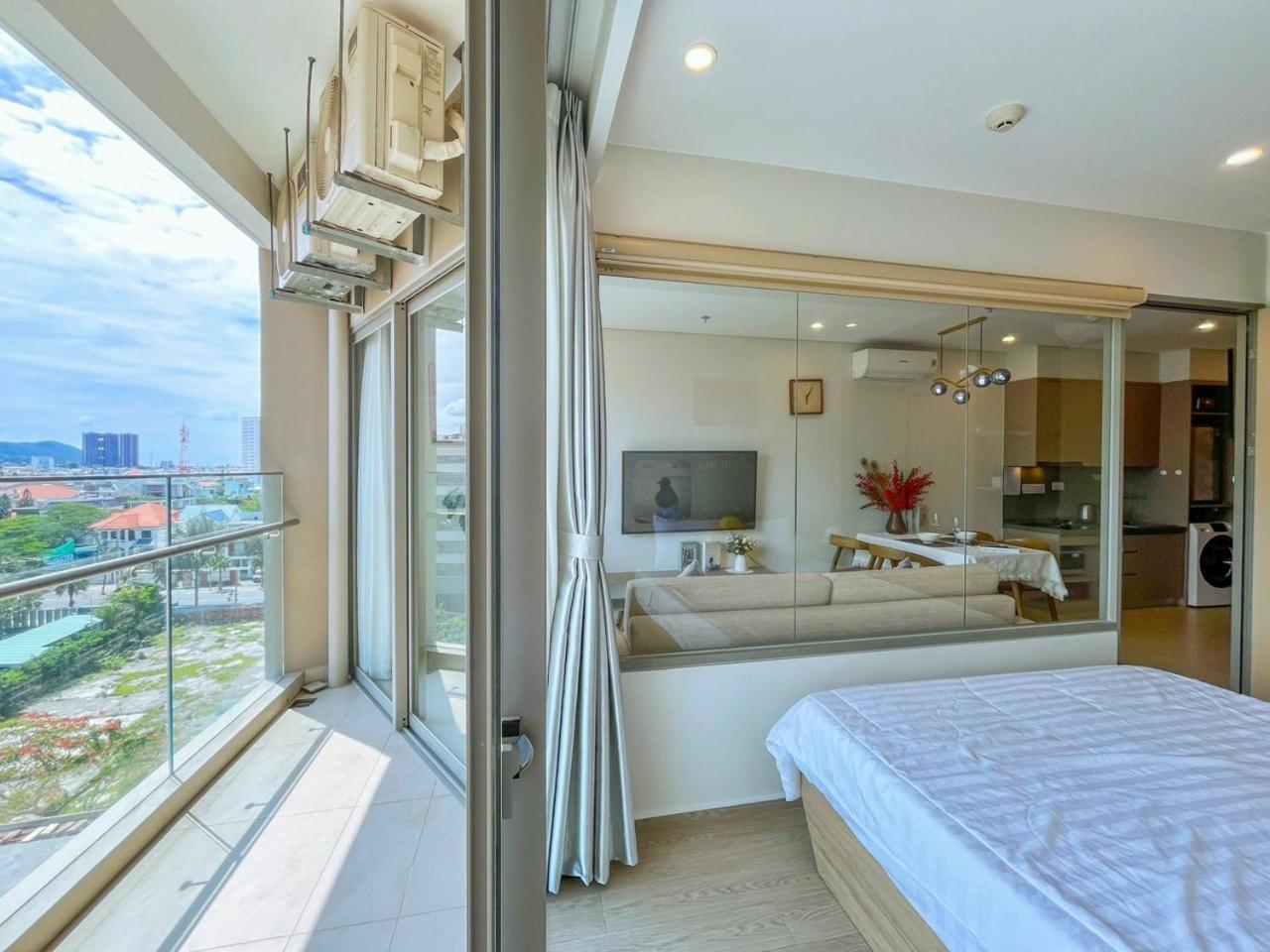 The sóng Apartment , Miễn phí hồ bơi vô cực cao nhất Vũng Tàu Esterno foto