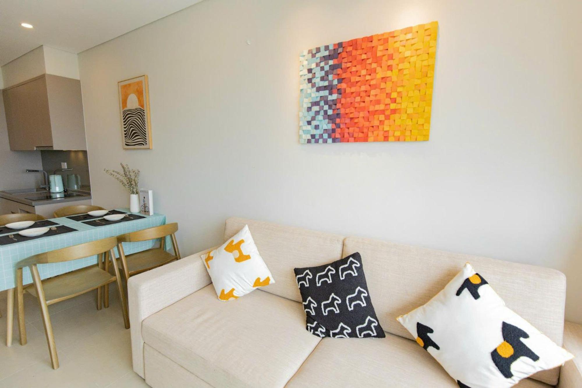 The sóng Apartment , Miễn phí hồ bơi vô cực cao nhất Vũng Tàu Esterno foto