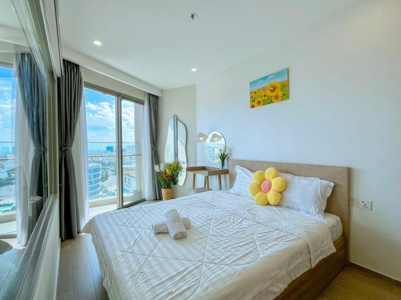 The sóng Apartment , Miễn phí hồ bơi vô cực cao nhất Vũng Tàu Esterno foto