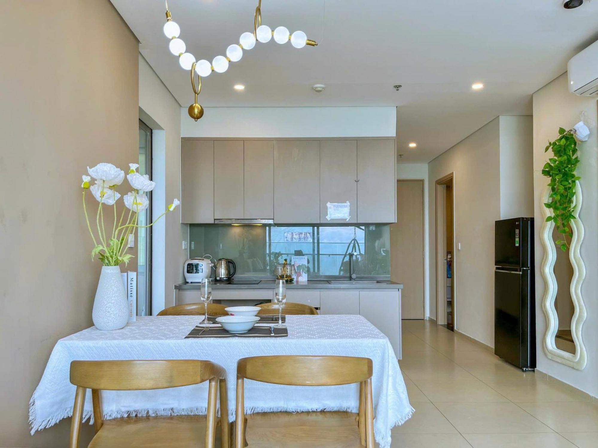 The sóng Apartment , Miễn phí hồ bơi vô cực cao nhất Vũng Tàu Esterno foto