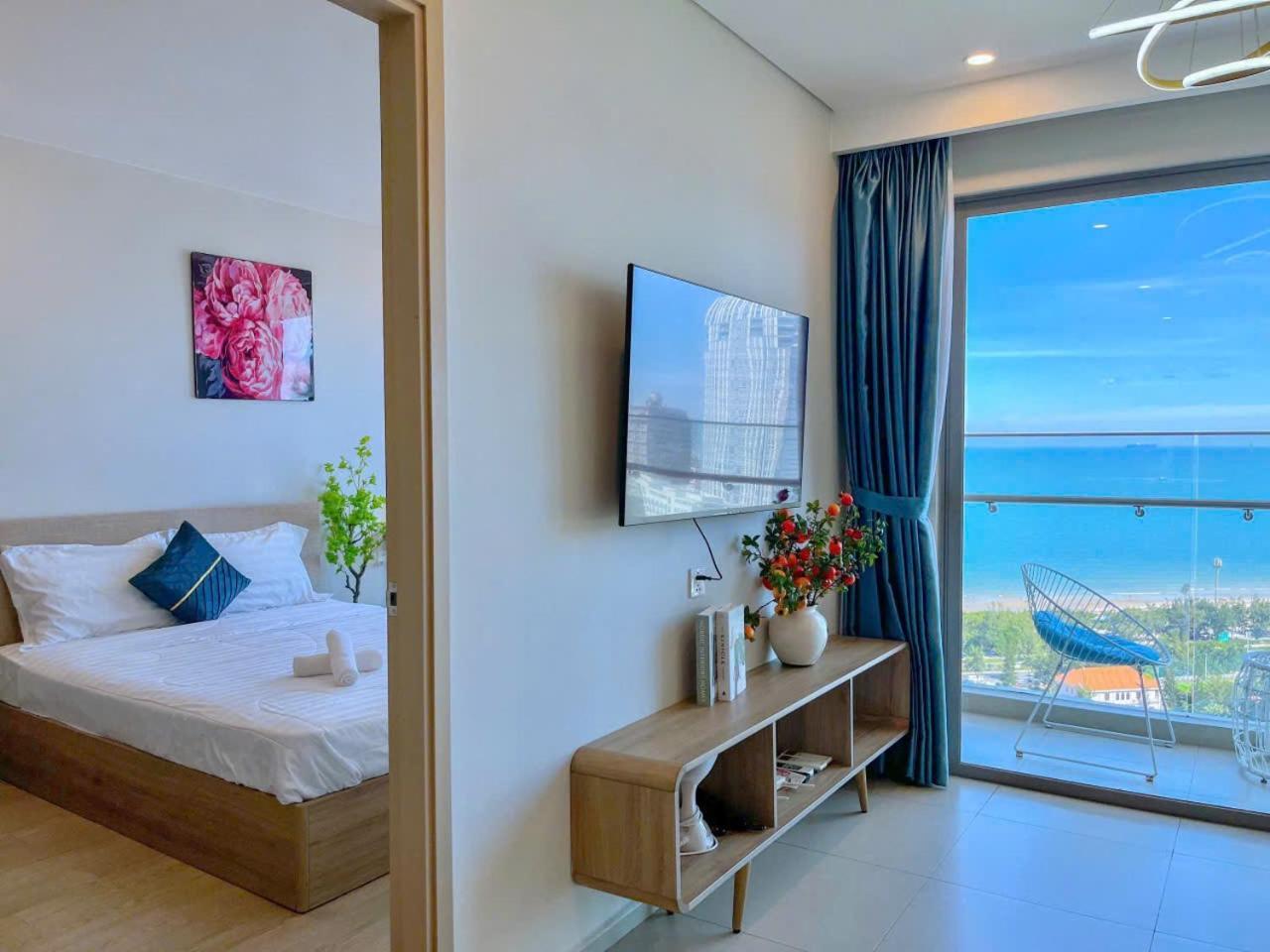 The sóng Apartment , Miễn phí hồ bơi vô cực cao nhất Vũng Tàu Esterno foto