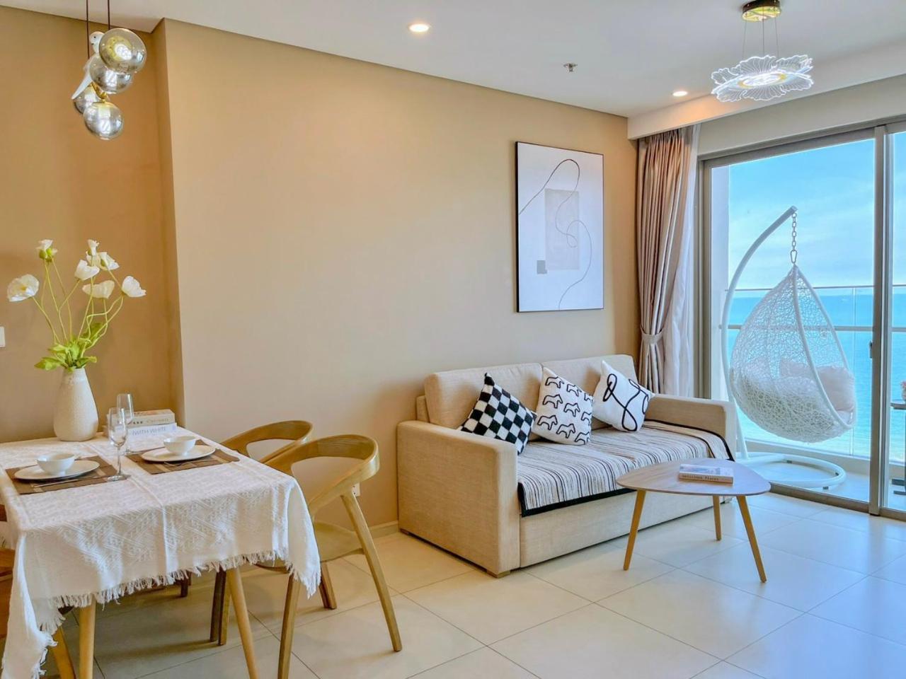 The sóng Apartment , Miễn phí hồ bơi vô cực cao nhất Vũng Tàu Esterno foto