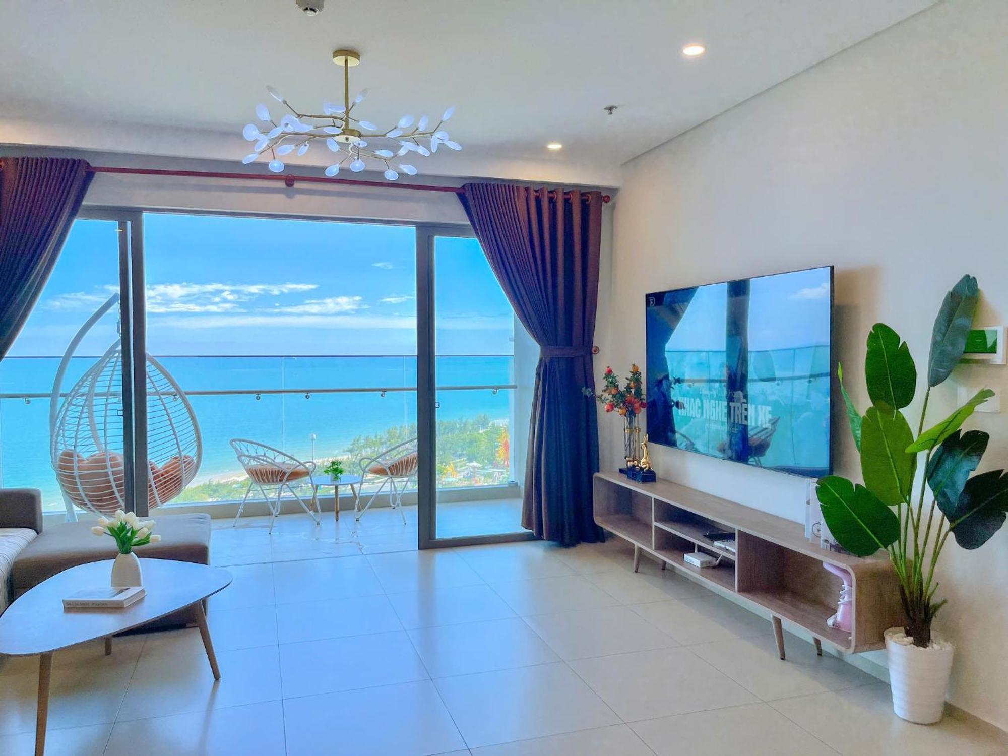 The sóng Apartment , Miễn phí hồ bơi vô cực cao nhất Vũng Tàu Esterno foto