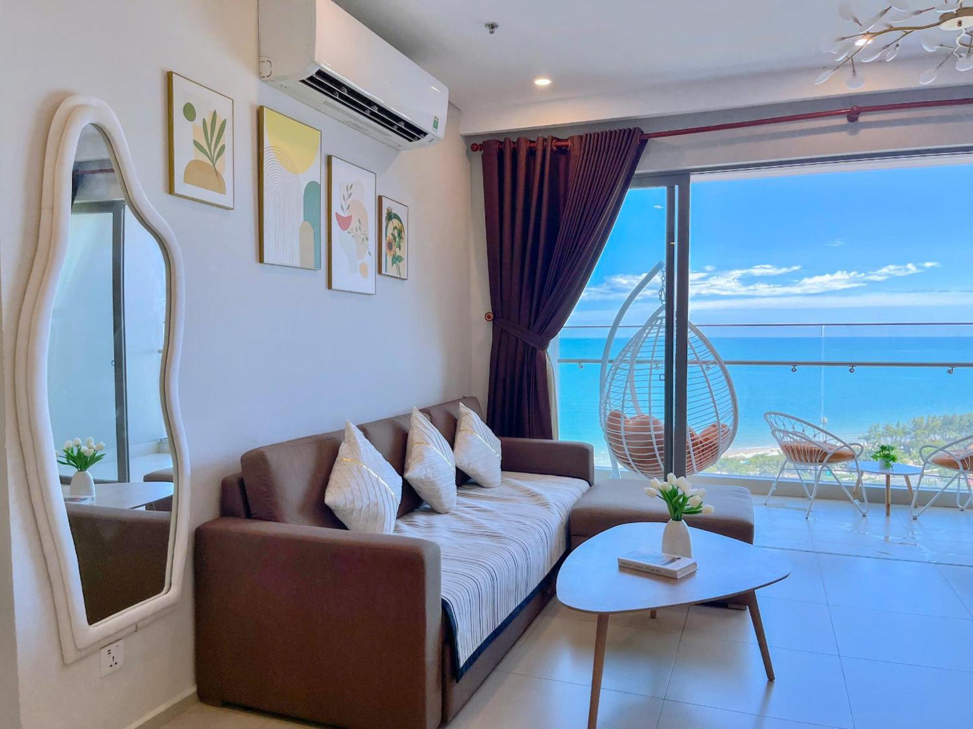 The sóng Apartment , Miễn phí hồ bơi vô cực cao nhất Vũng Tàu Esterno foto