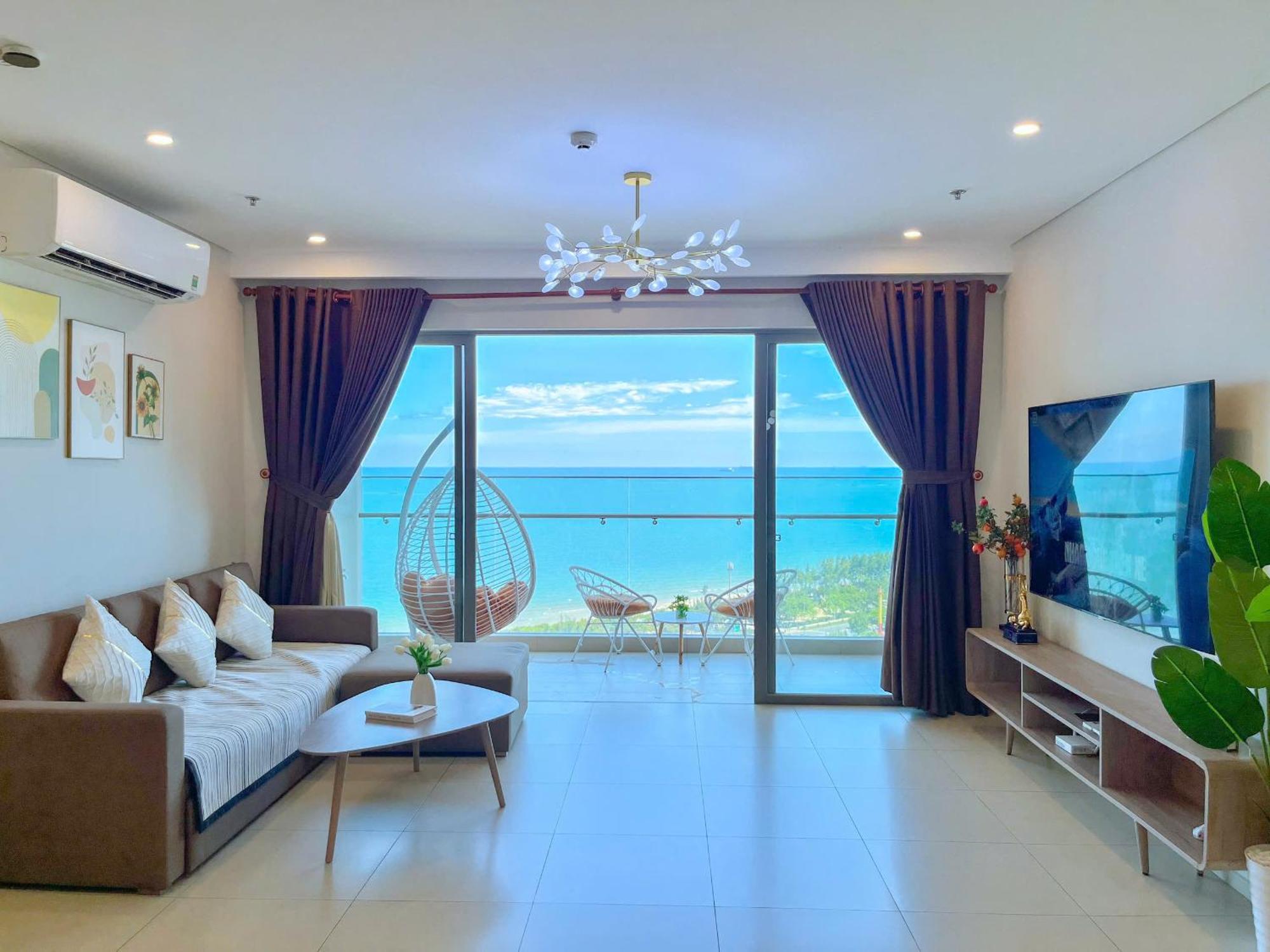The sóng Apartment , Miễn phí hồ bơi vô cực cao nhất Vũng Tàu Esterno foto