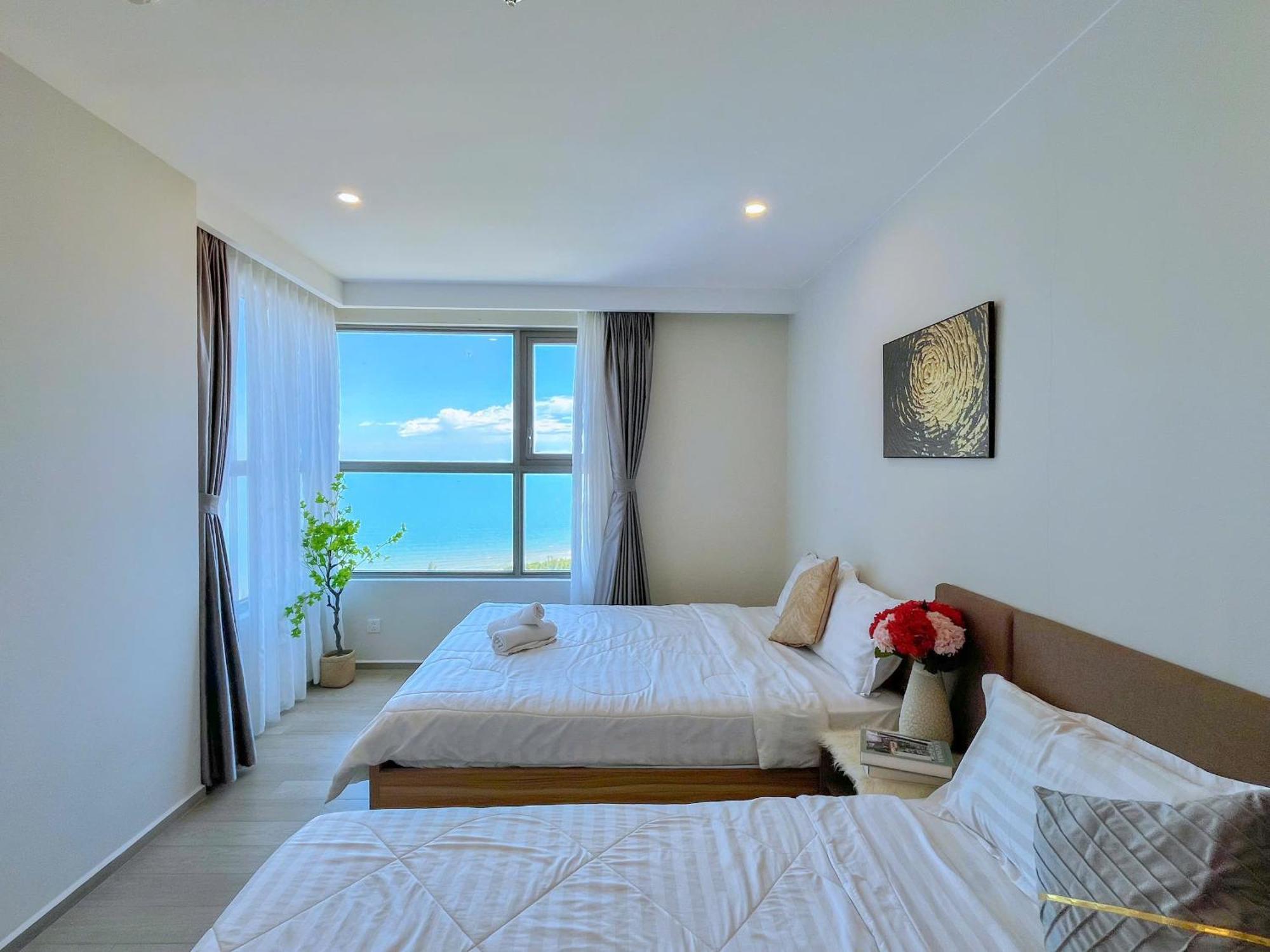 The sóng Apartment , Miễn phí hồ bơi vô cực cao nhất Vũng Tàu Esterno foto