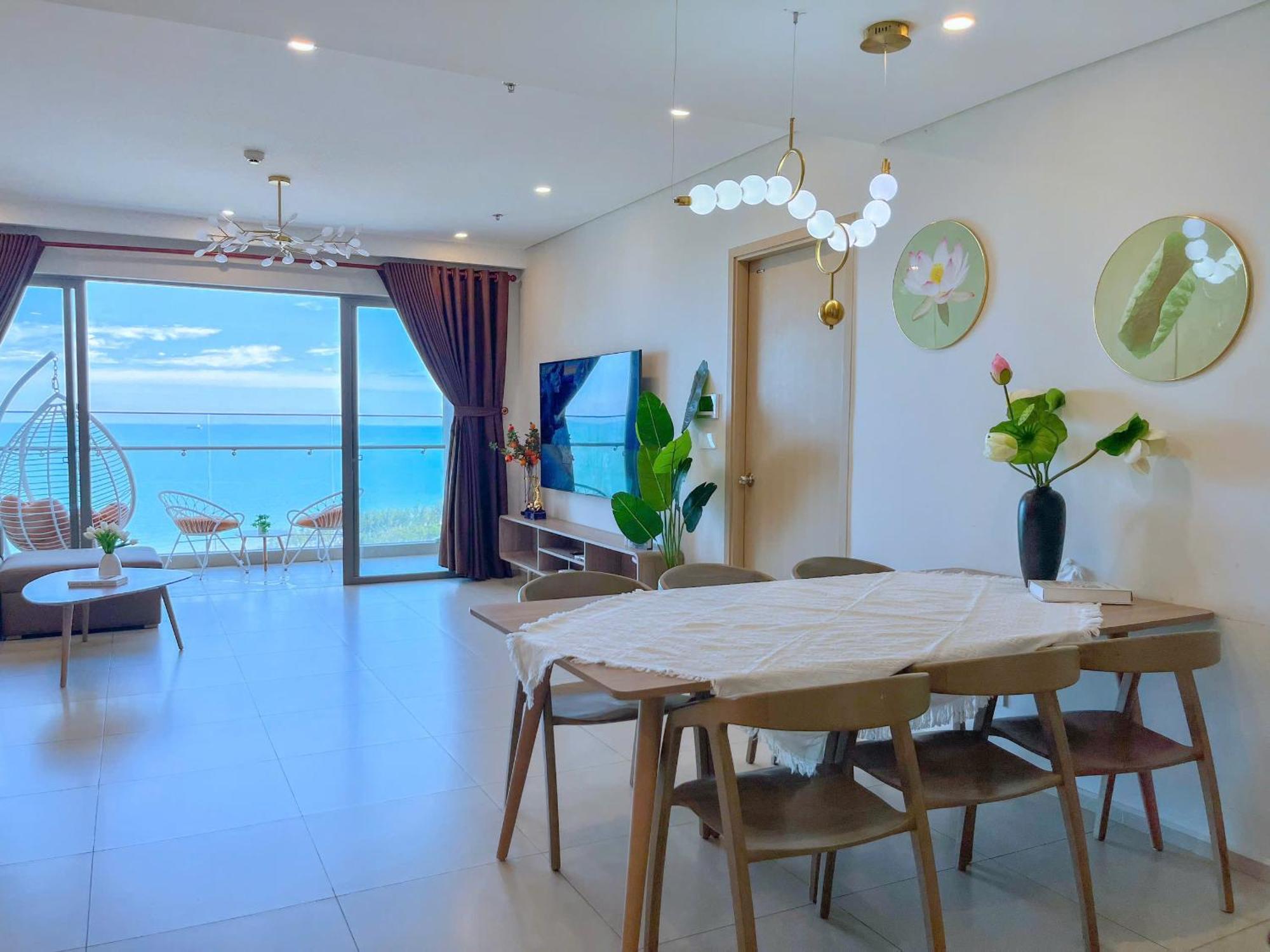The sóng Apartment , Miễn phí hồ bơi vô cực cao nhất Vũng Tàu Esterno foto